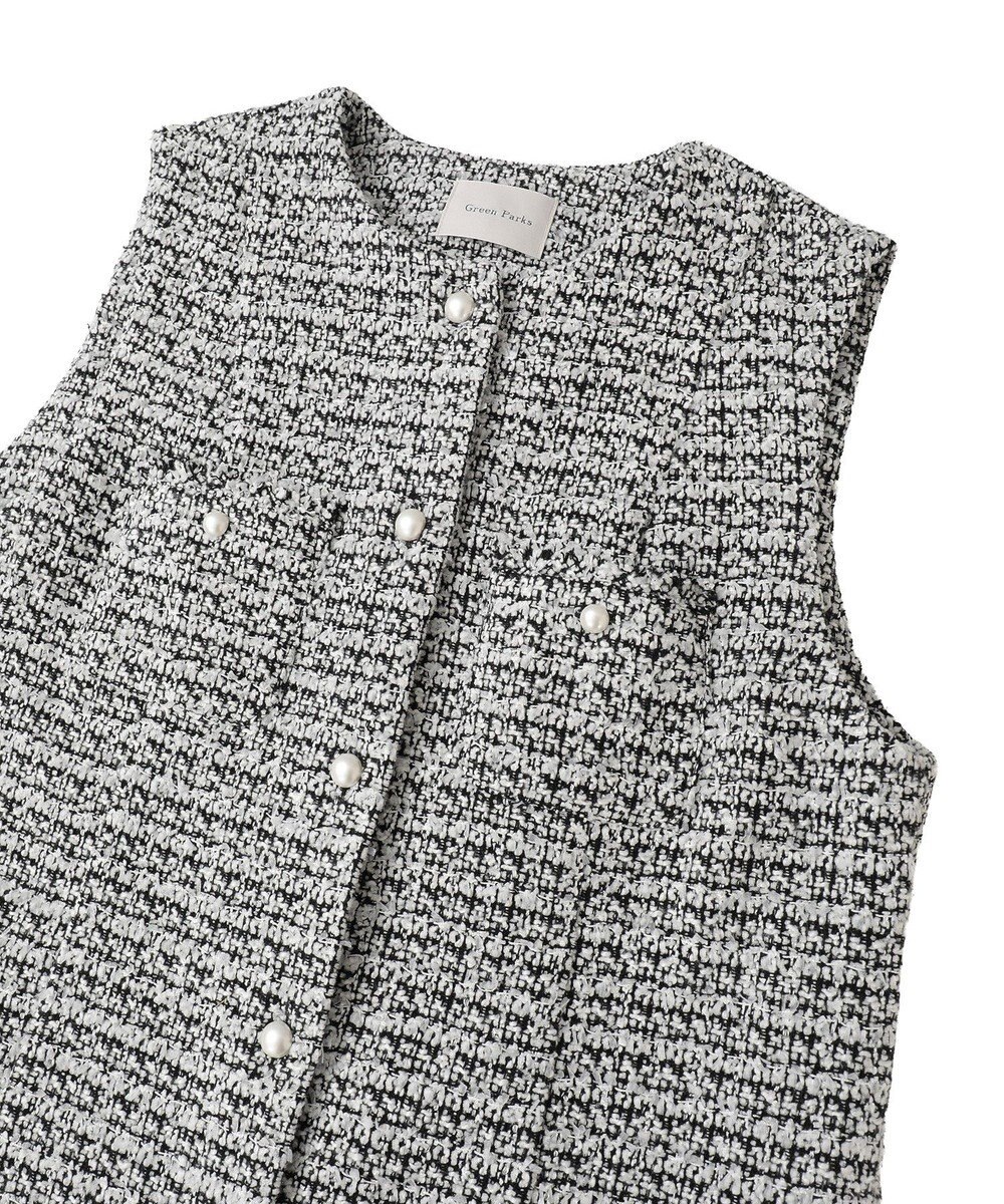 Green Parks Ｏ．ツィードペプラムベスト 