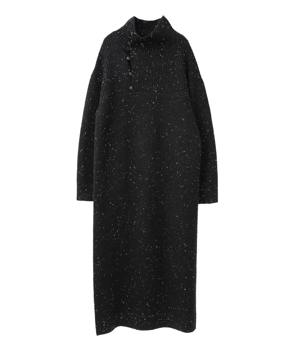 CRAFT STANDARD BOUTIQUE 洗える/ハイネックネップニットワンピース 