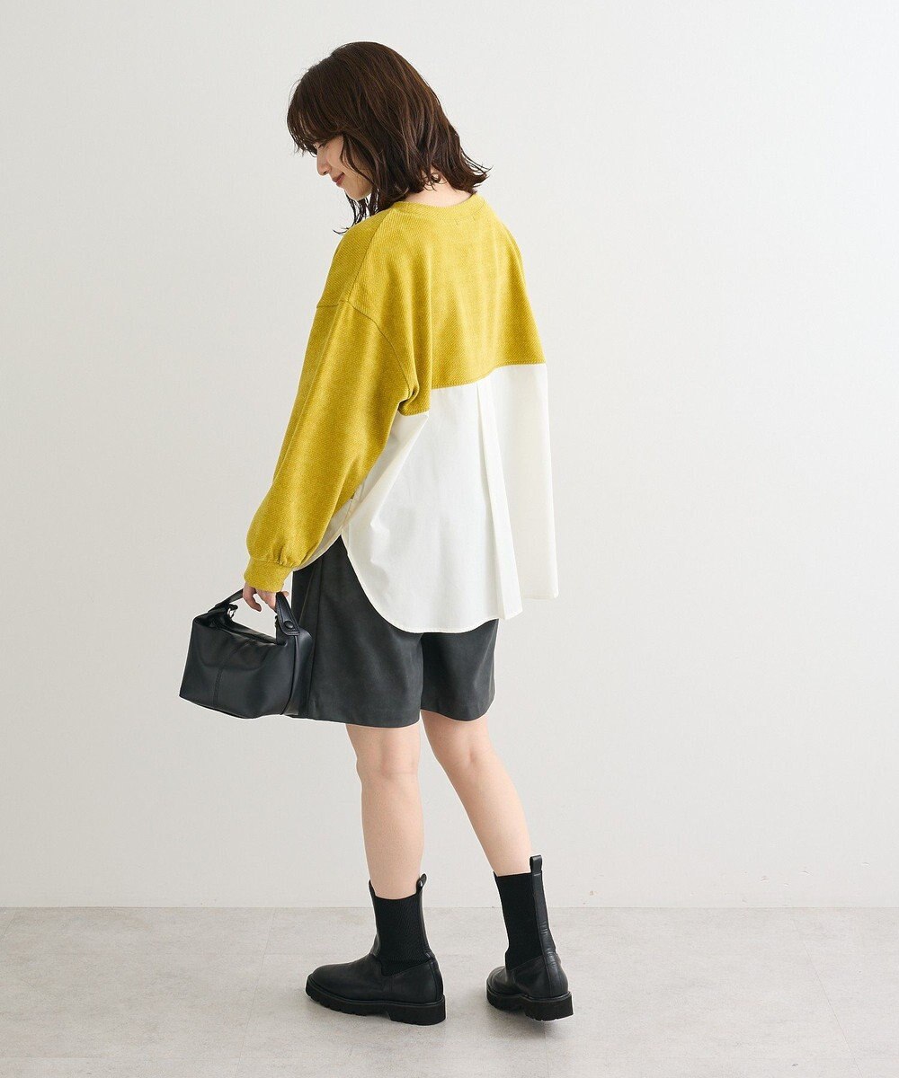 Green Parks カットコーデュロイドッキングプルオーバー 