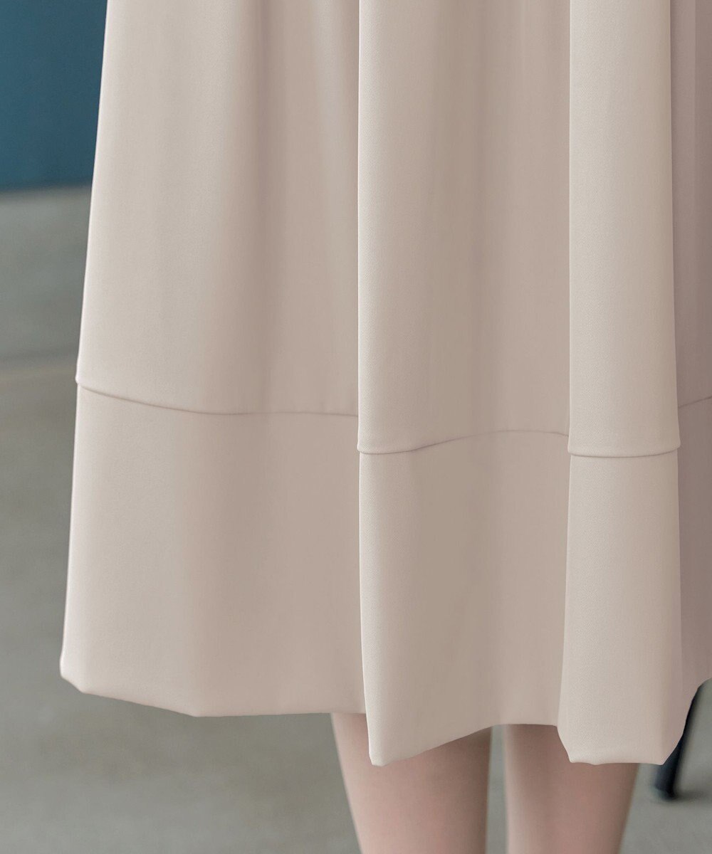 Tiaclasse L 【セレモニー・新色追加】リボンベルトフレアワンピース 