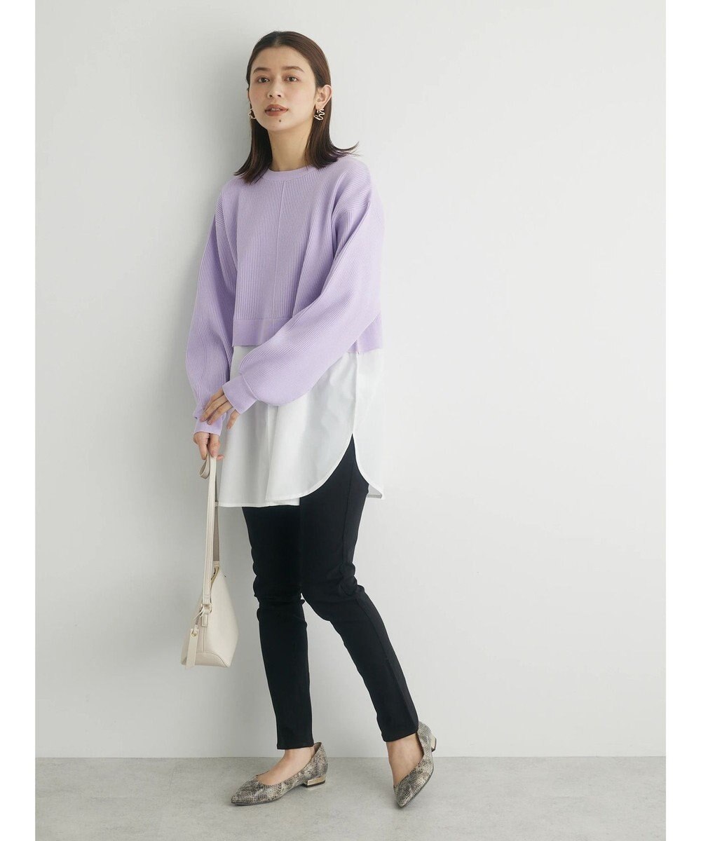 Green Parks リブニットドッキングチュニック 