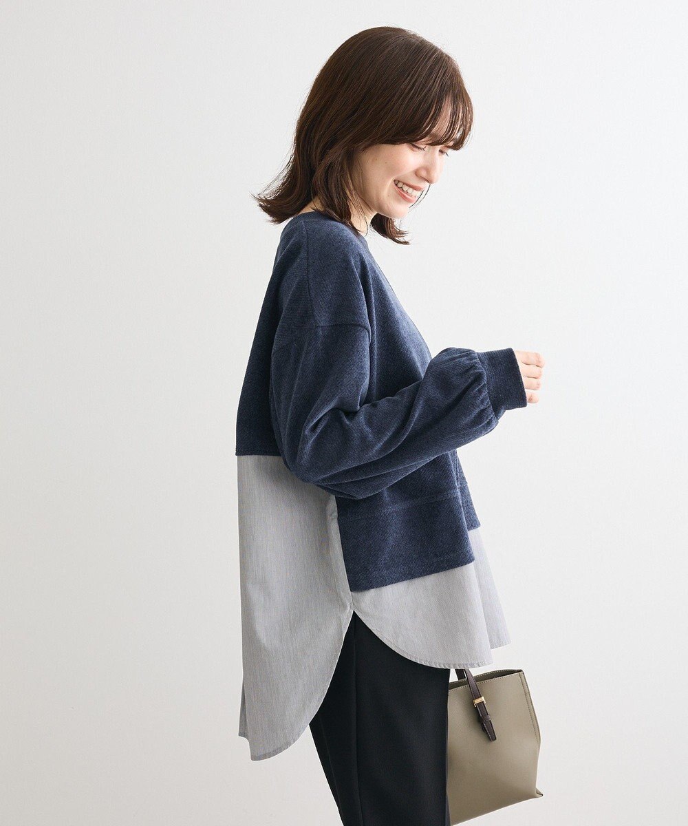 Green Parks カットコーデュロイドッキングプルオーバー 