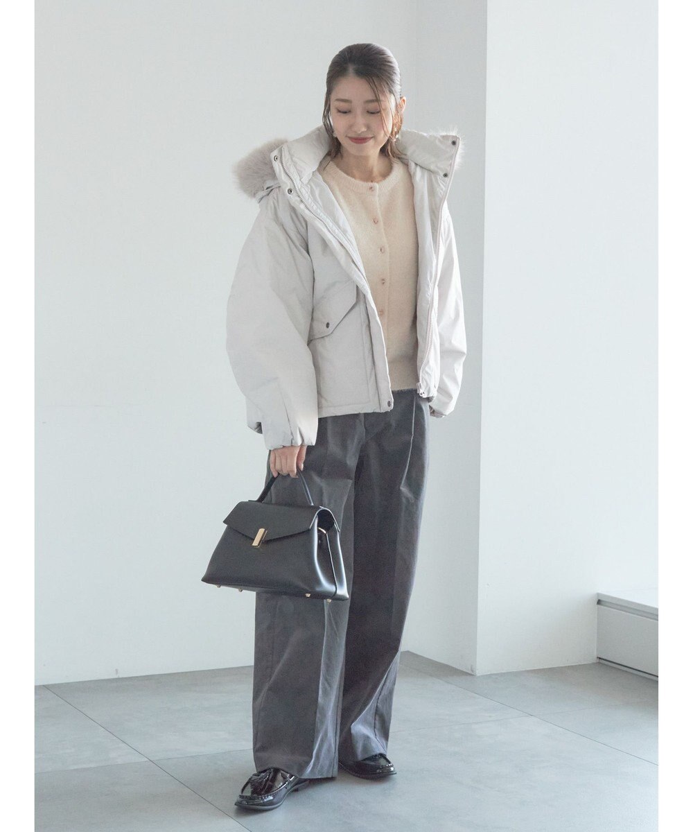 Te chichi 【宮本茉由着用】フードショートダウンジャケット 