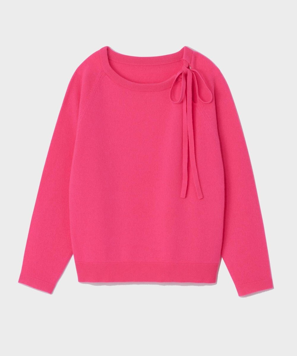 GRACE CONTINENTAL ボウタイカシミヤトップ 