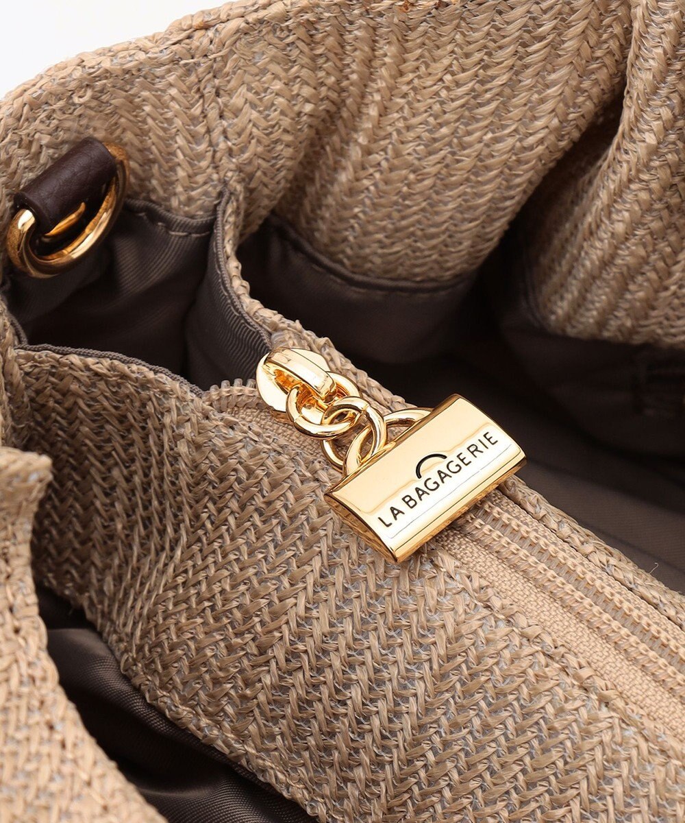 LA BAGAGERIE かごバッグ風 2wayサマートート 