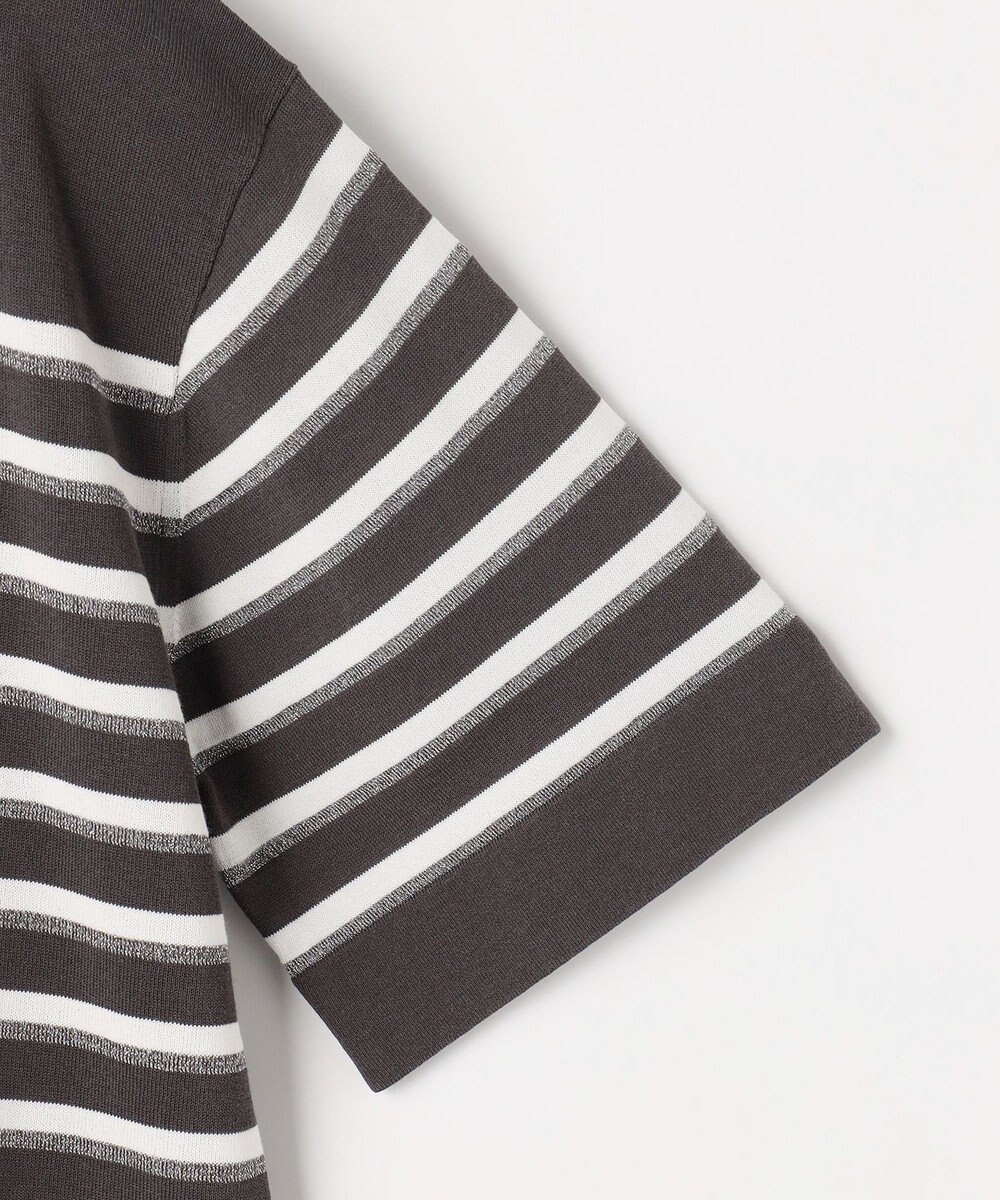 J.PRESS LADIES COTTON ACETATE DRY ニット Tシャツ 