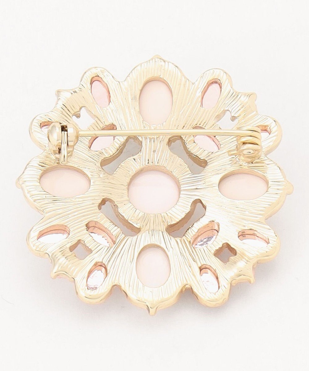 組曲 カラーオーバルブローチ 