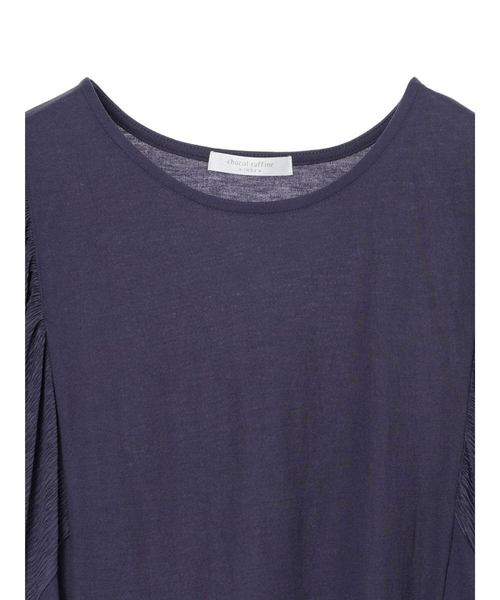 Green Parks ボリューム袖切替プルオーバー 