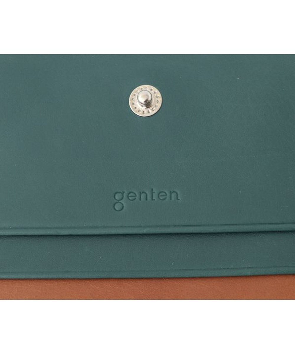 genten ピア ボックス2つ折り財布 