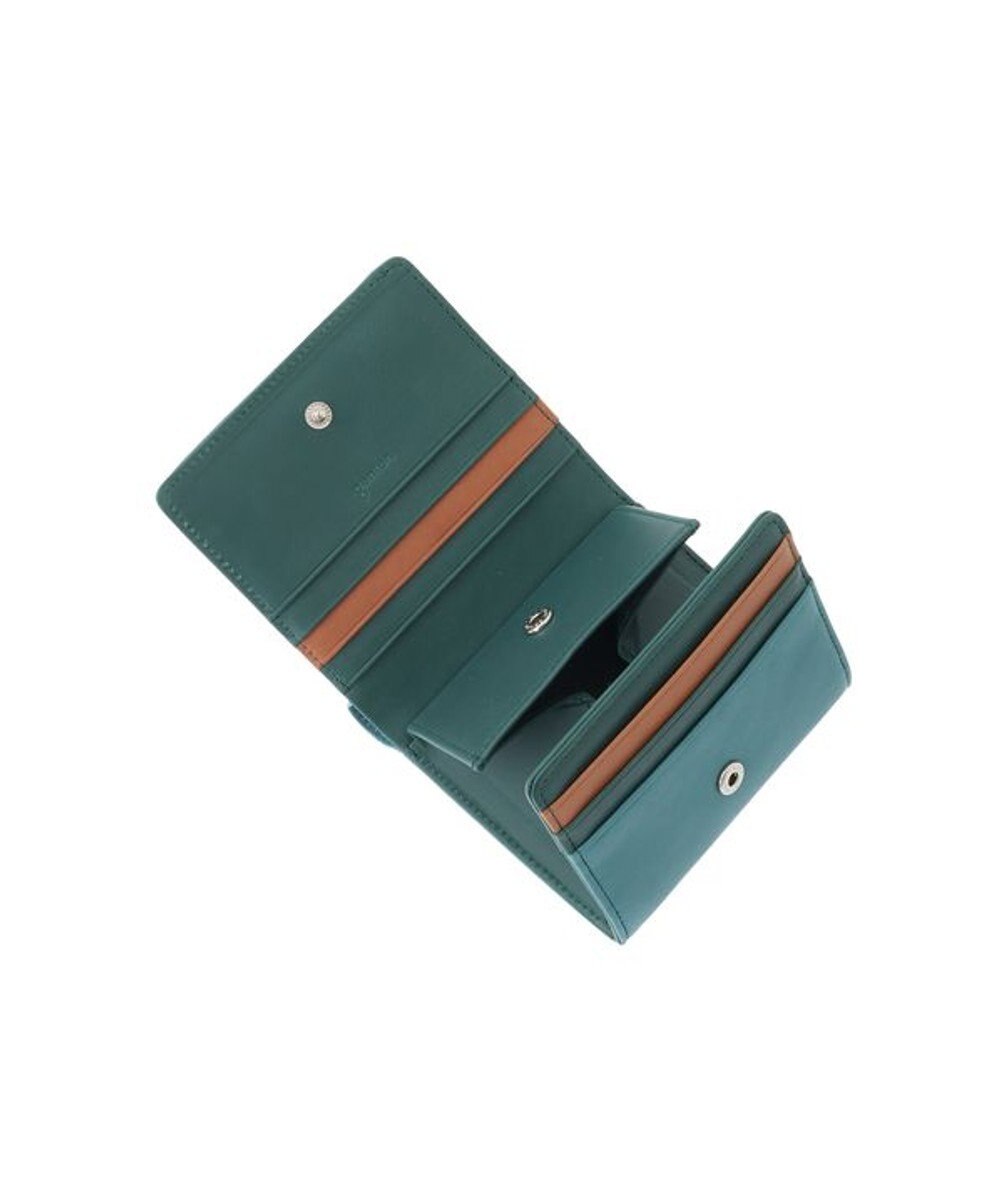 genten ピア ボックス2つ折り財布 