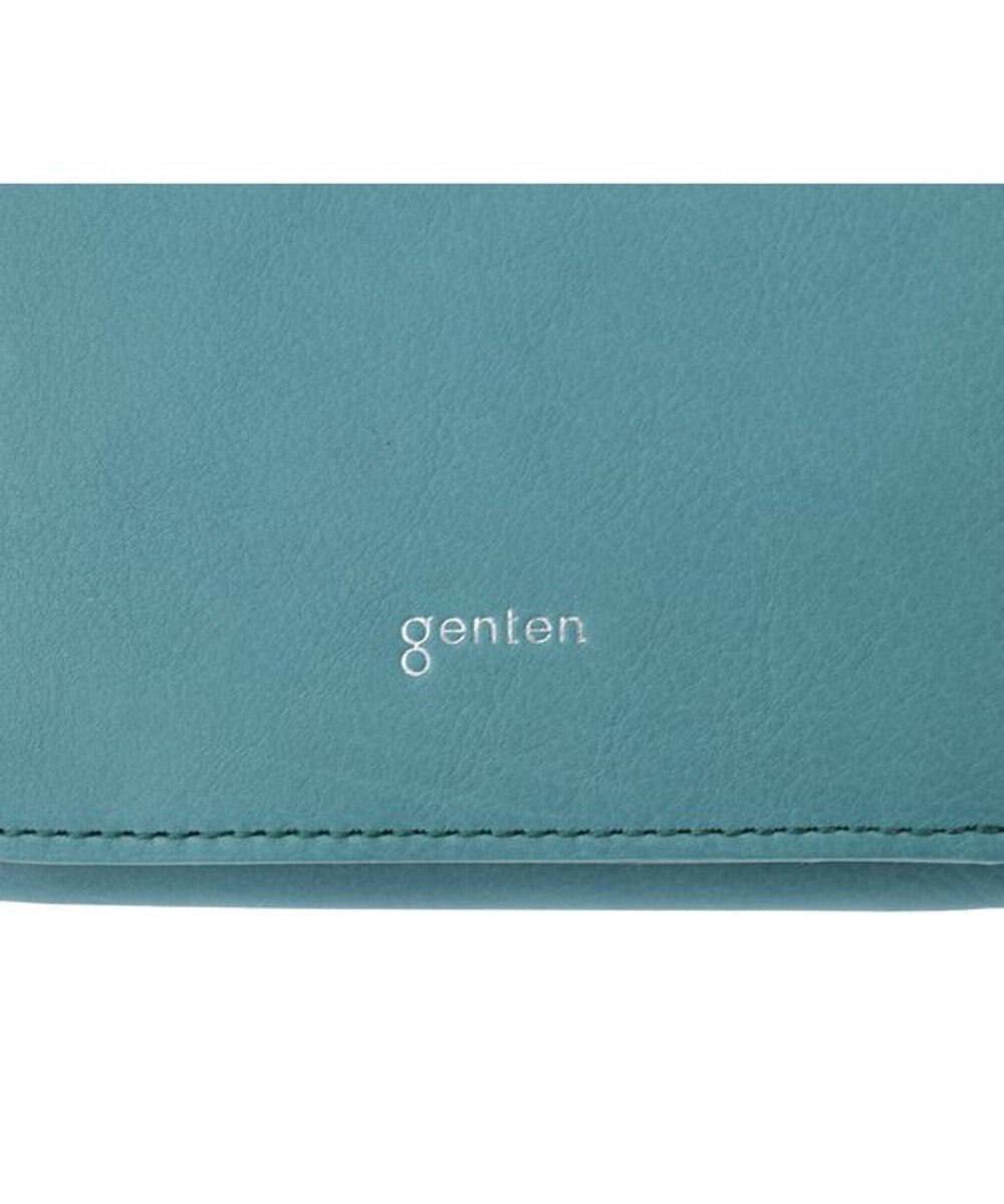 genten ピア ボックス2つ折り財布 