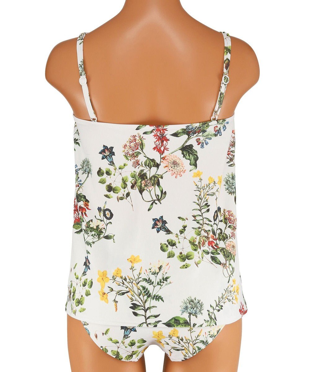 San-ai Resort（三愛水着楽園） ショルダードレス３点セット　13L・15L　【Coral veil（コーラルヴェール）】 