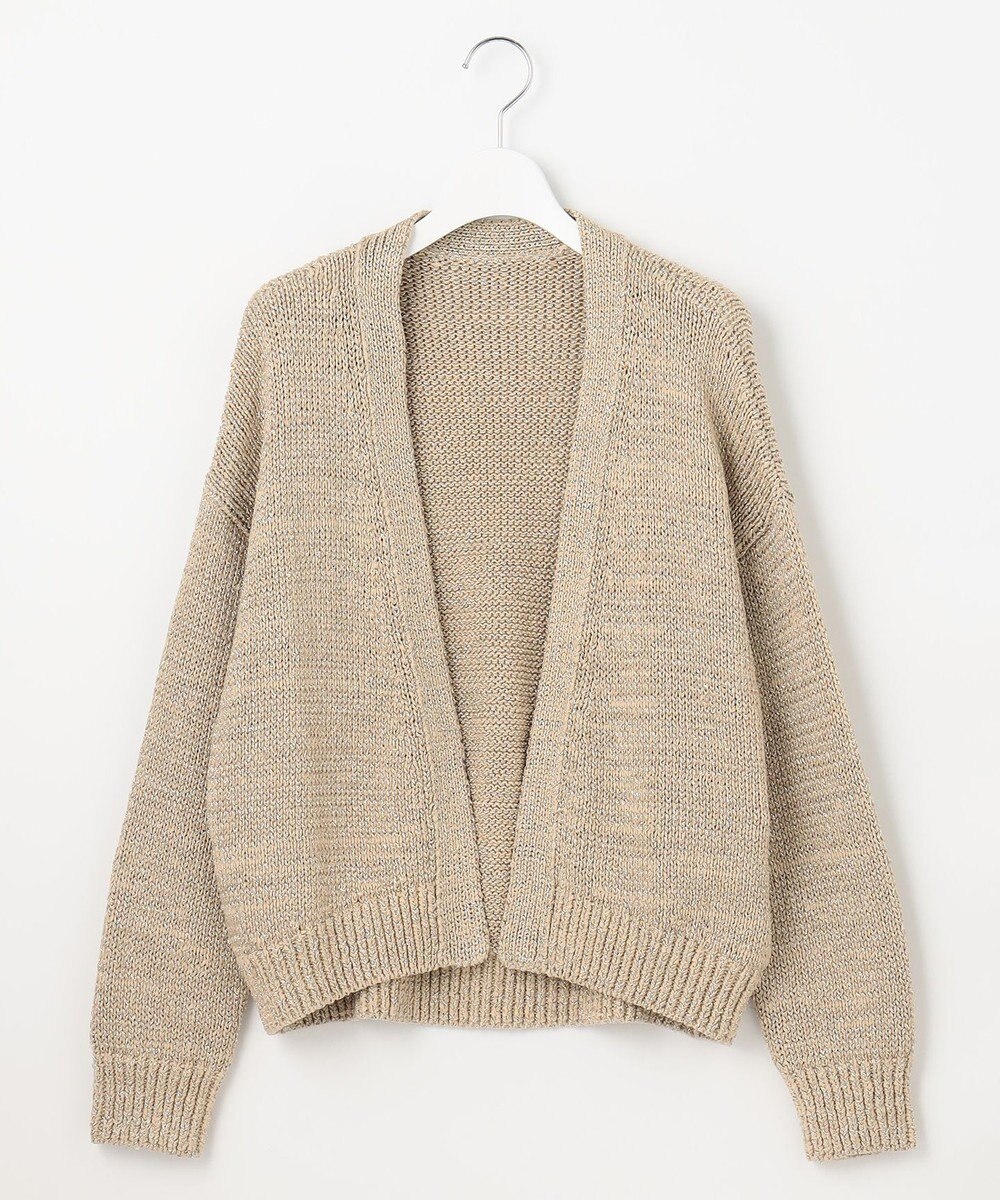 23区 【エステータ】テープヤーン ニットカーディガン 