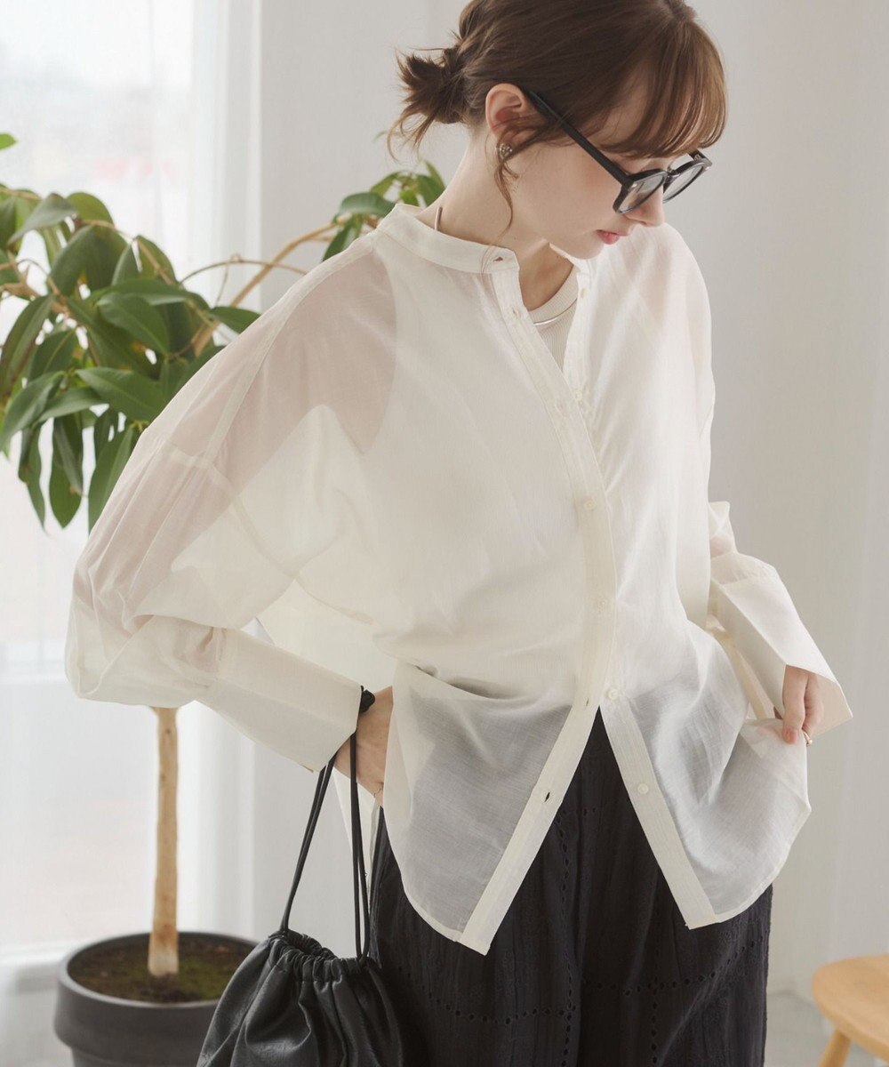 WEGO 【ANGIE VINTAGE】シアーシャツ 