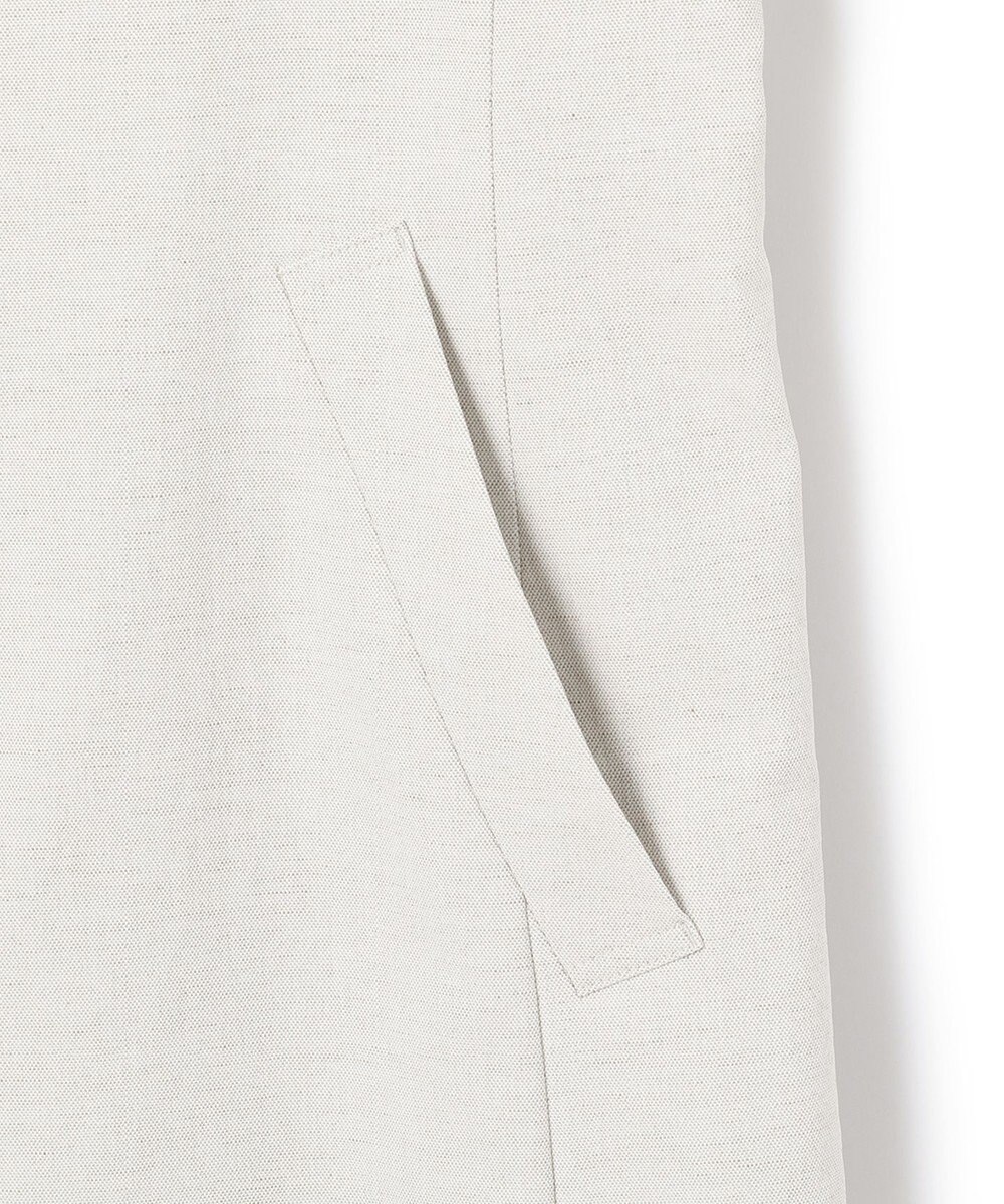 23区 L 【セットアップ対応】オックスストレッチ ノーカラー ジレ 