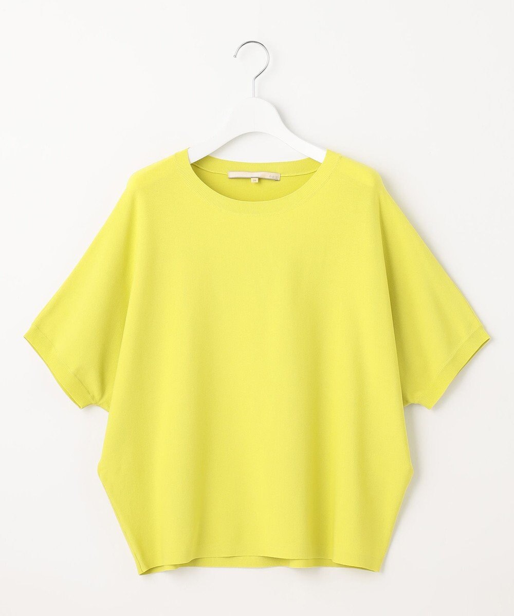 自由区 【好評につき新色追加・9色展開・洗える・XSサイズあり】クレープストレッチドルマン ニット 