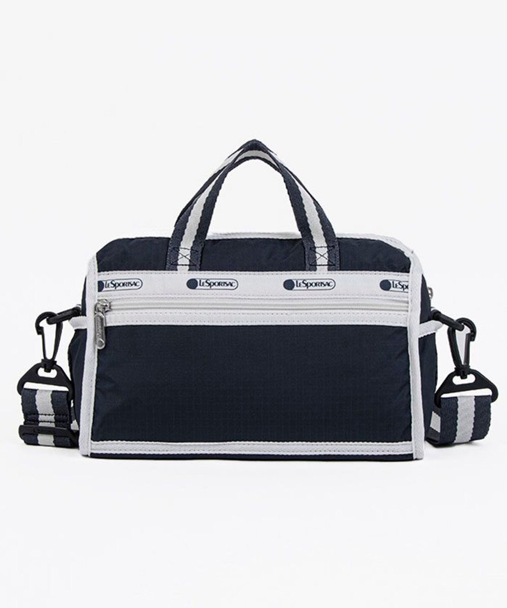 LeSportsac MINI DUFFEL CROSSBODY/スペクテイターディープブルー 