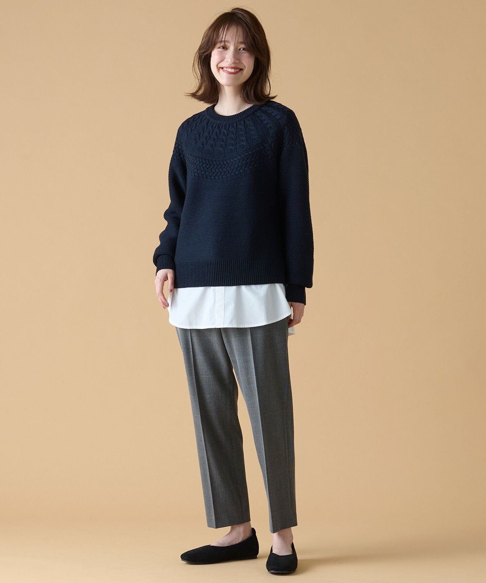 ANY シャツコンビテールＴシャツ 