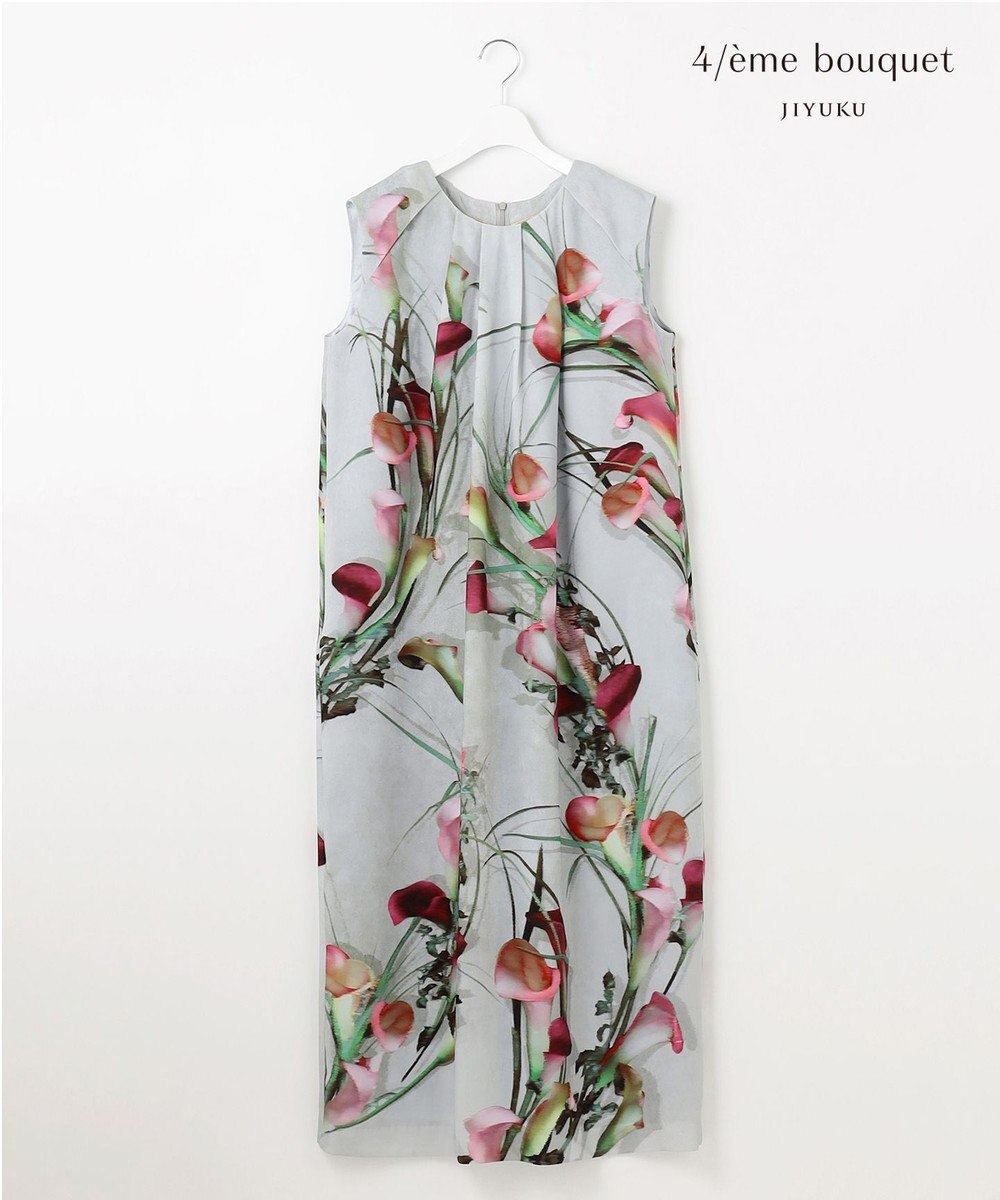 自由区 【カトリエムブーケ】Calla カラーモチーフドレス 