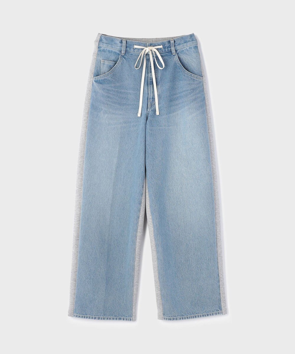 GRACE CONTINENTAL コンビドロストデニムパンツ 