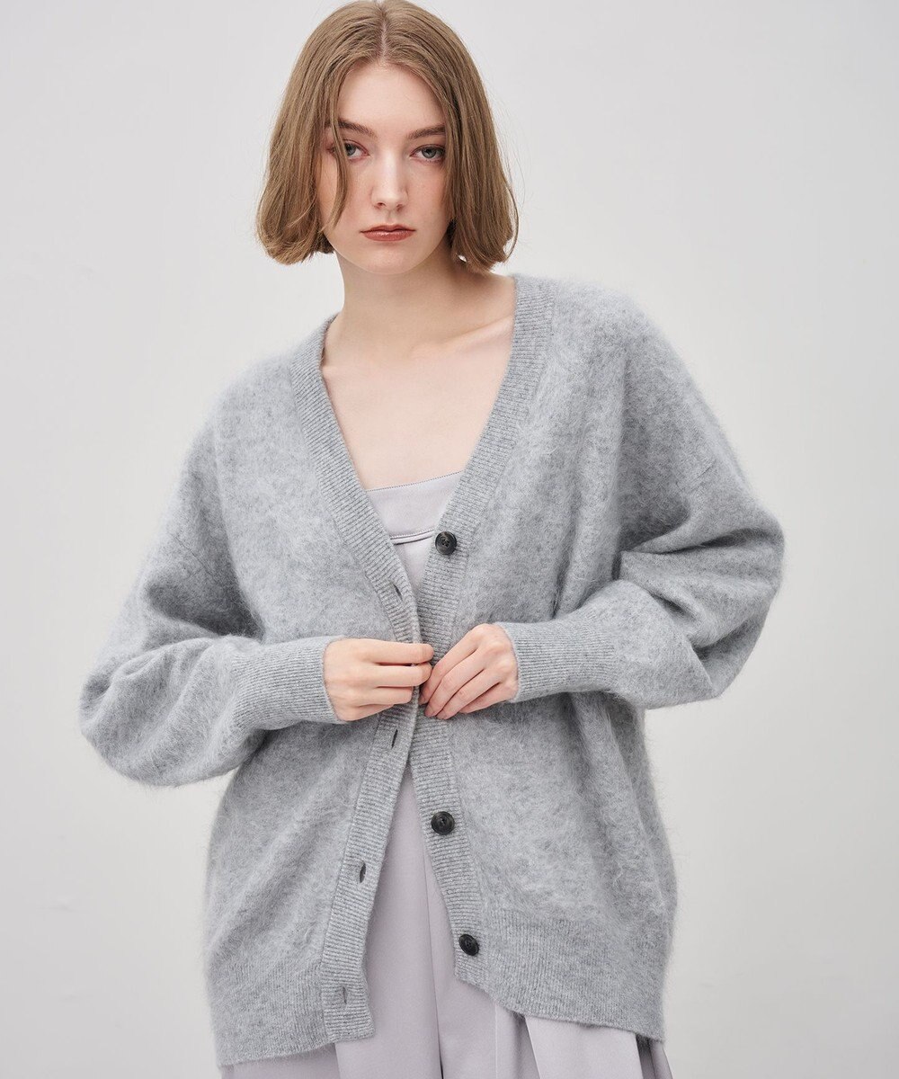 uncrave カシミヤファーニット カーディガン 