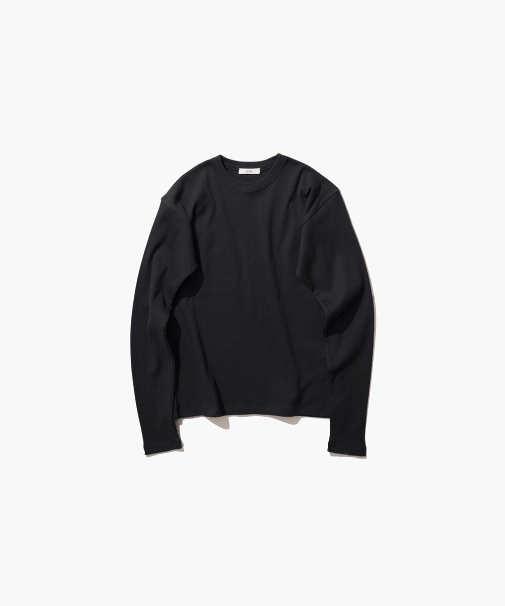 ATON RECYCLE SUVIN RIB | ロングスリーブＴシャツ 