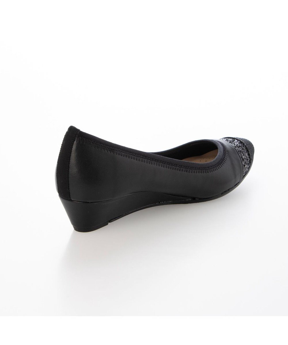 MODE ET JACOMO <carino>ポインテッドトゥウエッジヒールパンプス 