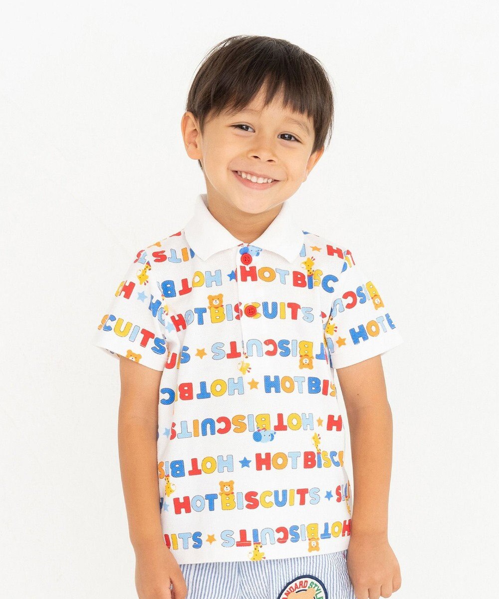 カラフルロゴ ポロシャツ MIKI HOUSE HOT BISCUITS ファッション通販 【公式通販】オンワード・クローゼット