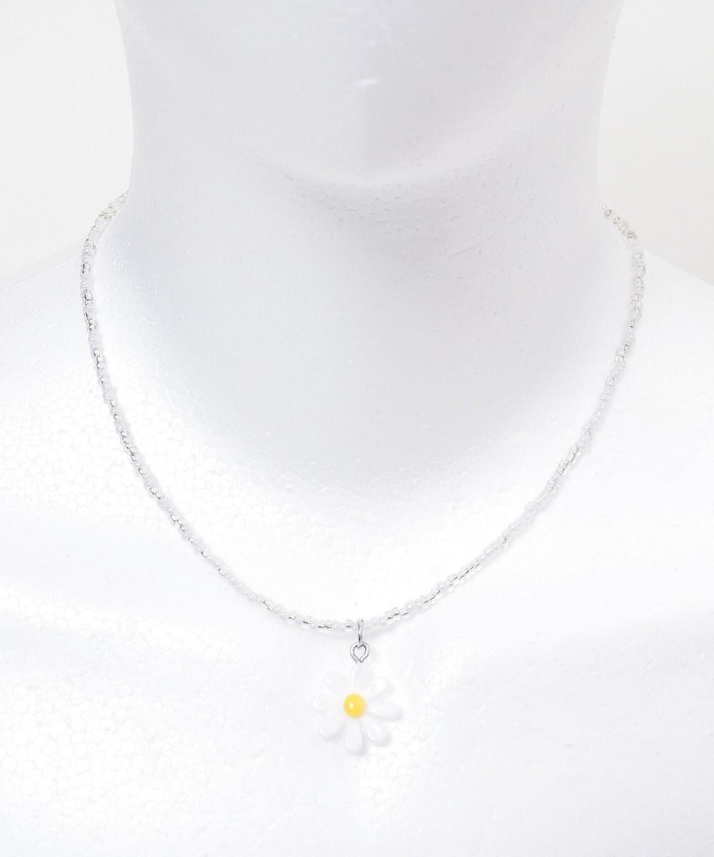 WEGO Lフラワーカラービーズネックレス 