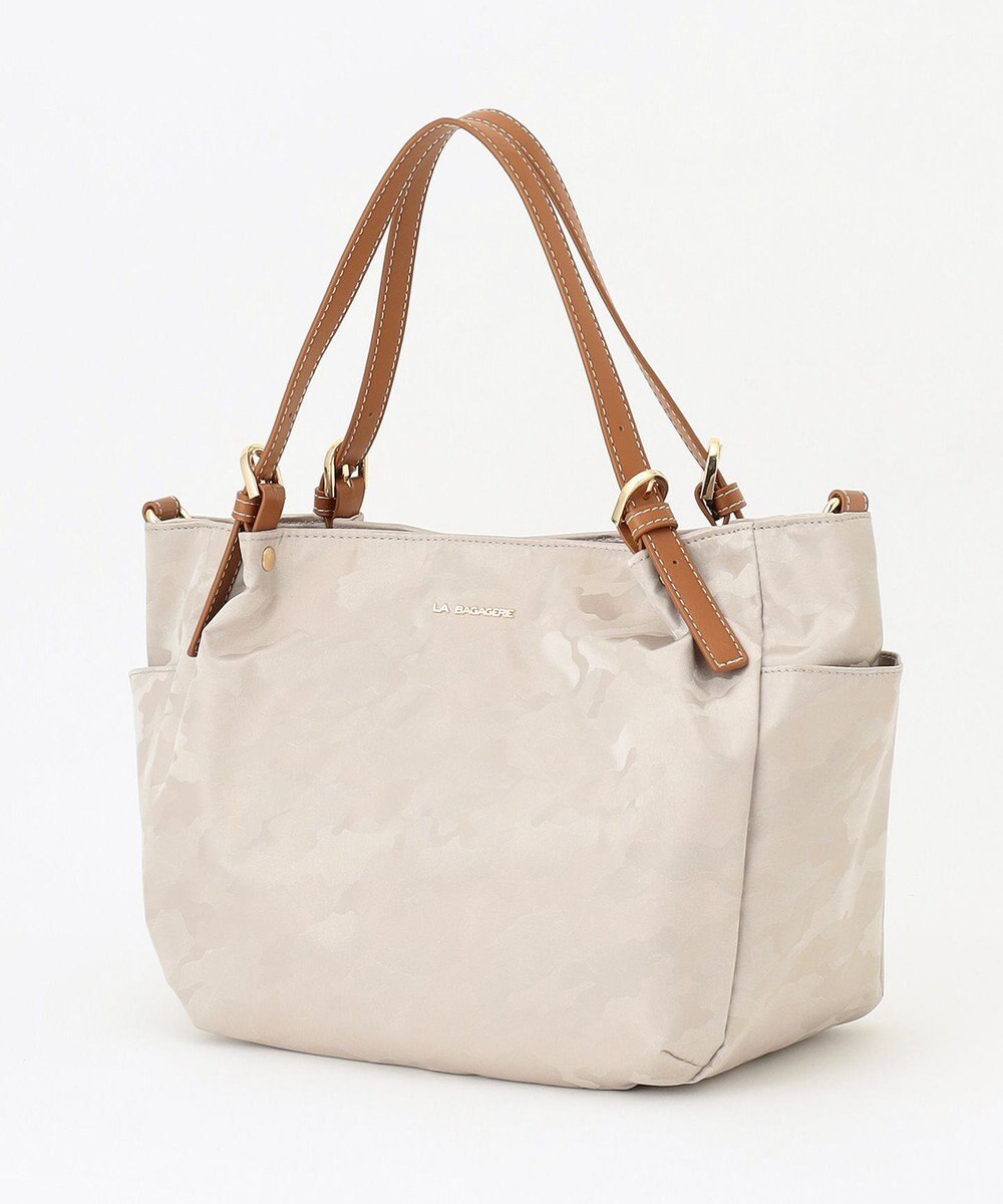 LA BAGAGERIE シャドージャカード 2WAYミニトートバッグ 