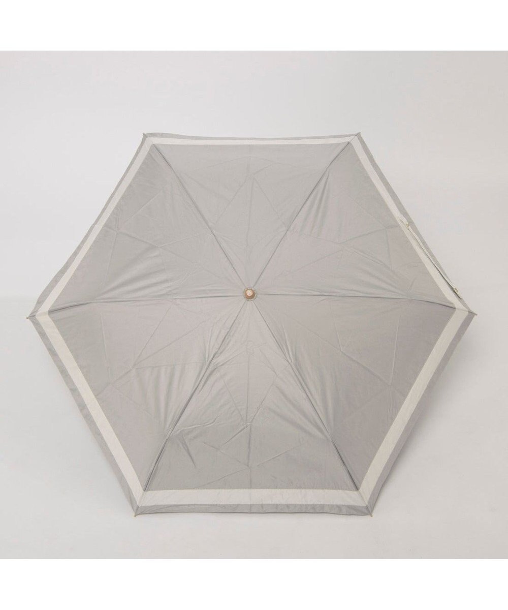 UNBILLION カシュネ cachenez / PU切り継ぎボーダー3段折りたたみ傘 