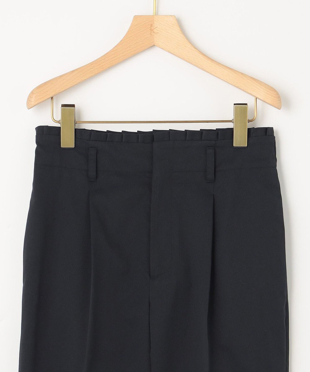 組曲 【ストレッチ・イージーケア】ハイウエストチノ パンツ 