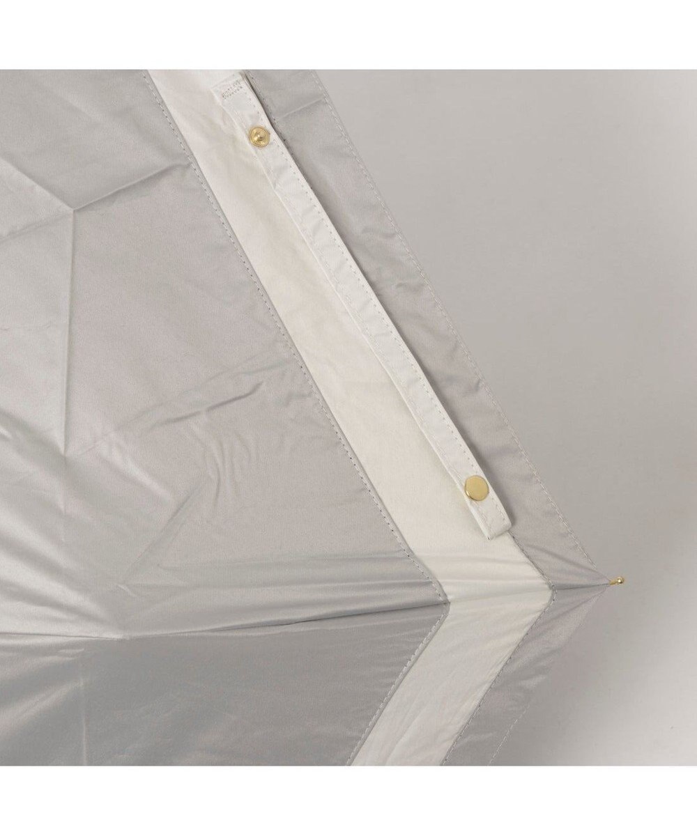 UNBILLION カシュネ cachenez / PU切り継ぎボーダー3段折りたたみ傘 