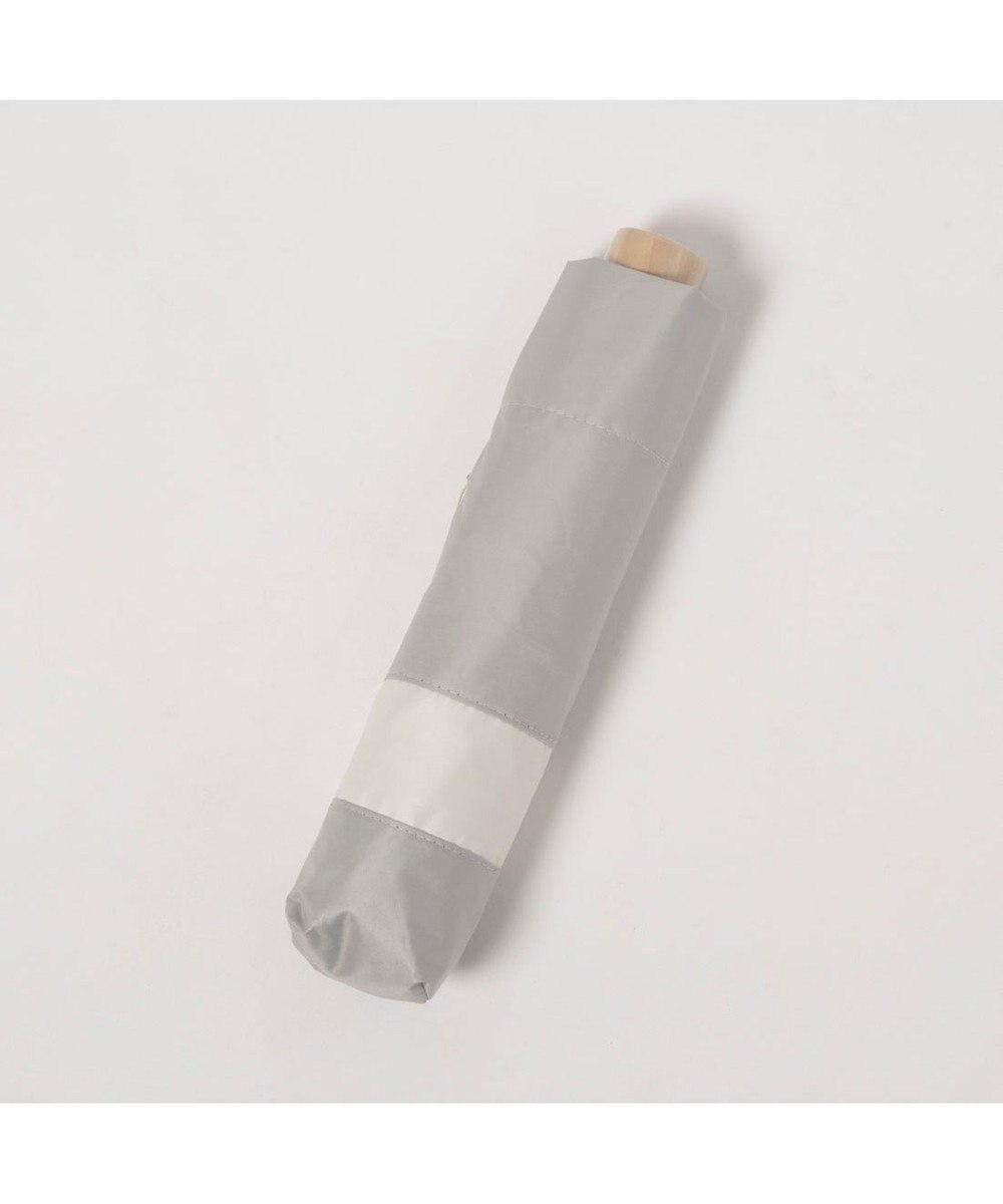 UNBILLION カシュネ cachenez / PU切り継ぎボーダー3段折りたたみ傘 