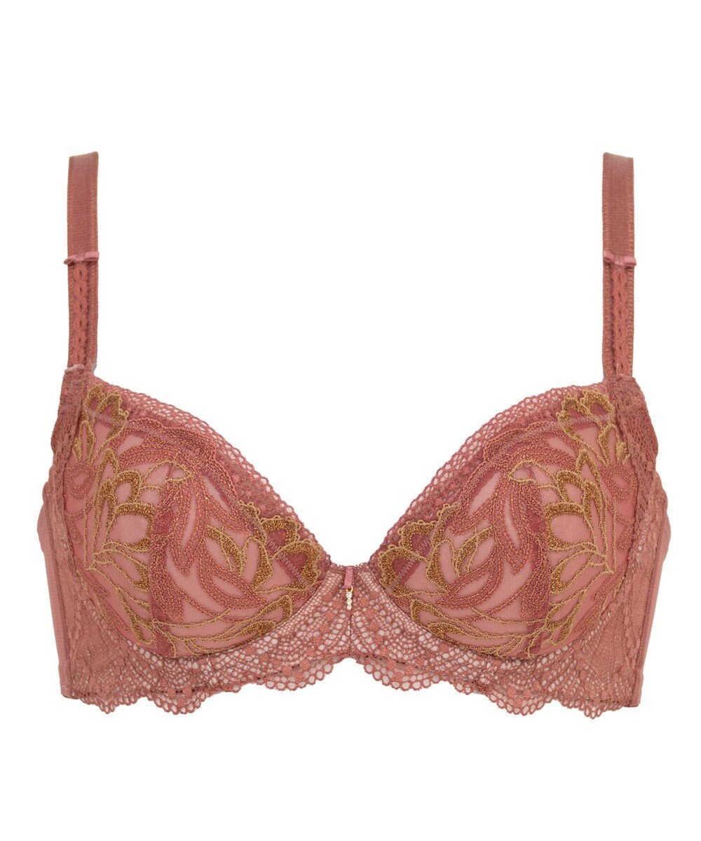 BRADELIS New York 【BRADELIS New York / 育乳ブラ・STEP2 寄せる】ローズステップ2ブラ23A1  脇高設計でスッキリ補正するブラ 