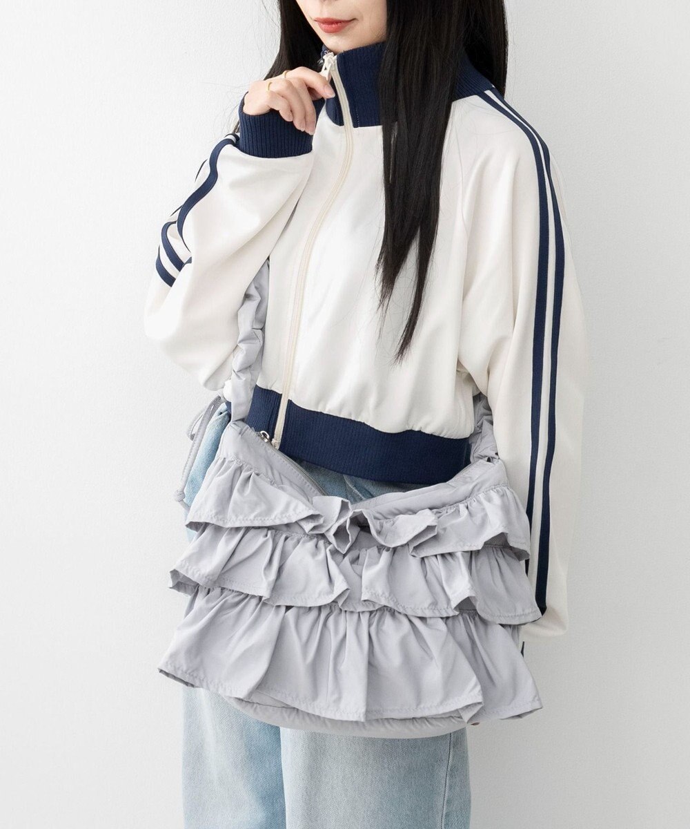 WEGO フリルドロストギャザーショルダー 