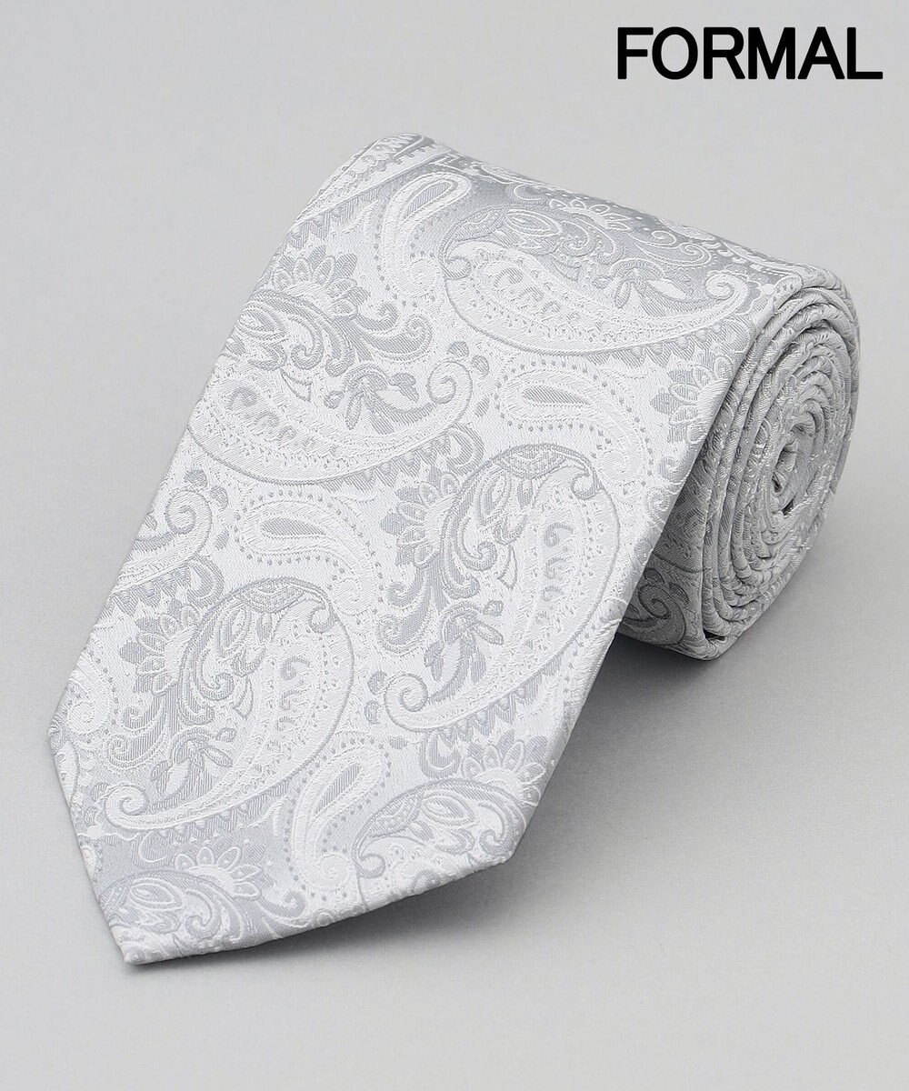 GOTAIRIKU 【WEAR BLACK】フォーマル用_ペイズリー ネクタイ 