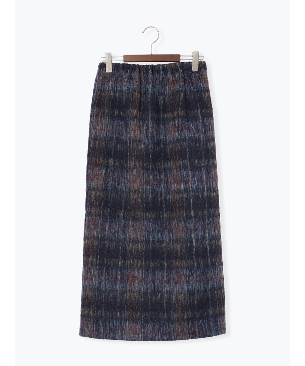 Te chichi シャギーチェックスカート 