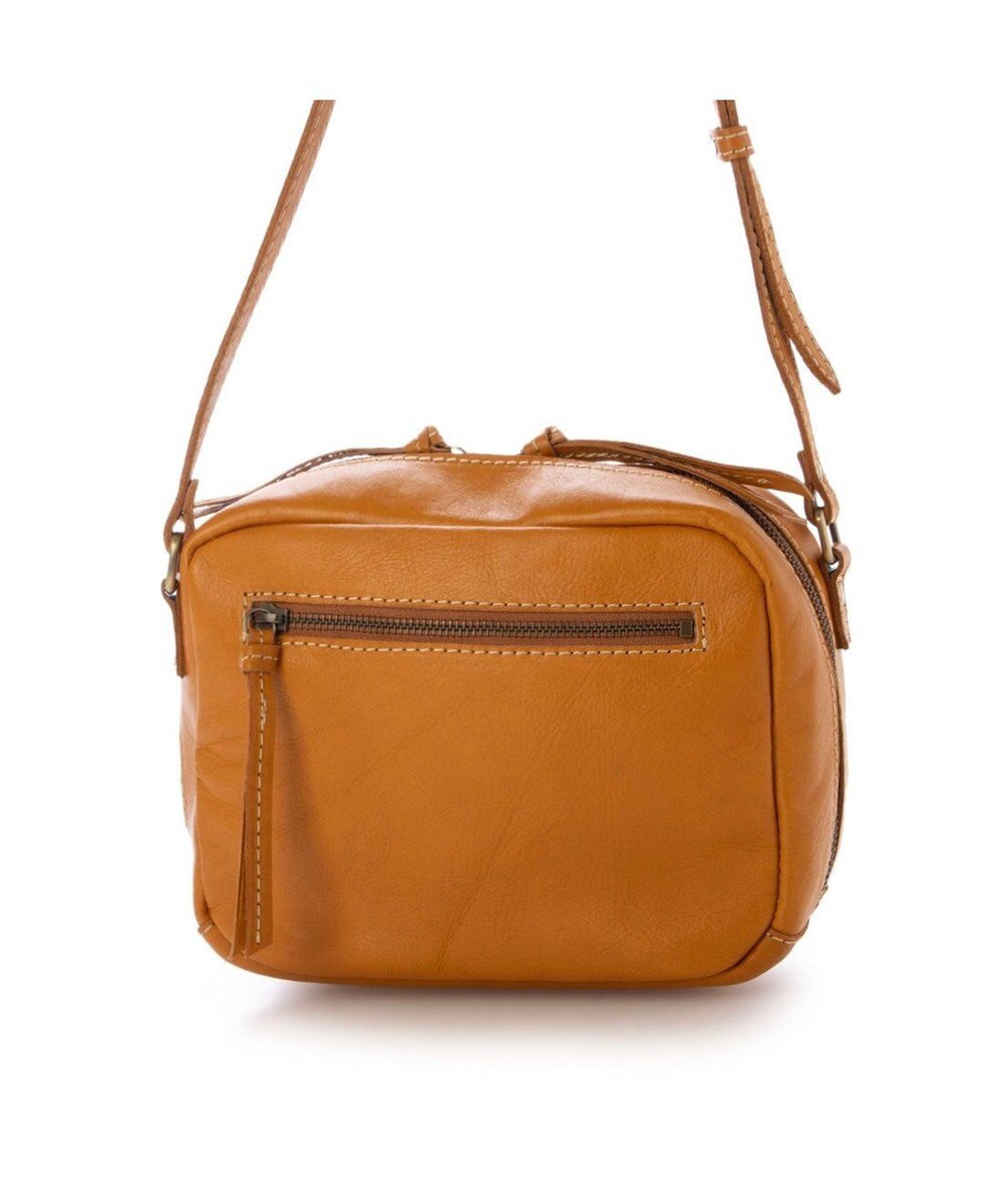 UNBILLION ピークスピーク PEAKSPEAK / 牛革パッチワークスクエアショルダー 