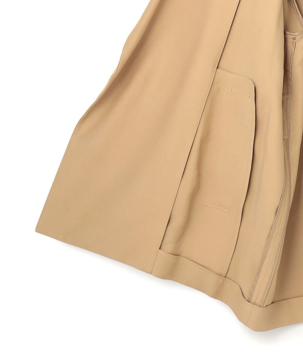 BEIGE， VESZELYITE / ラップショートトレンチコート 