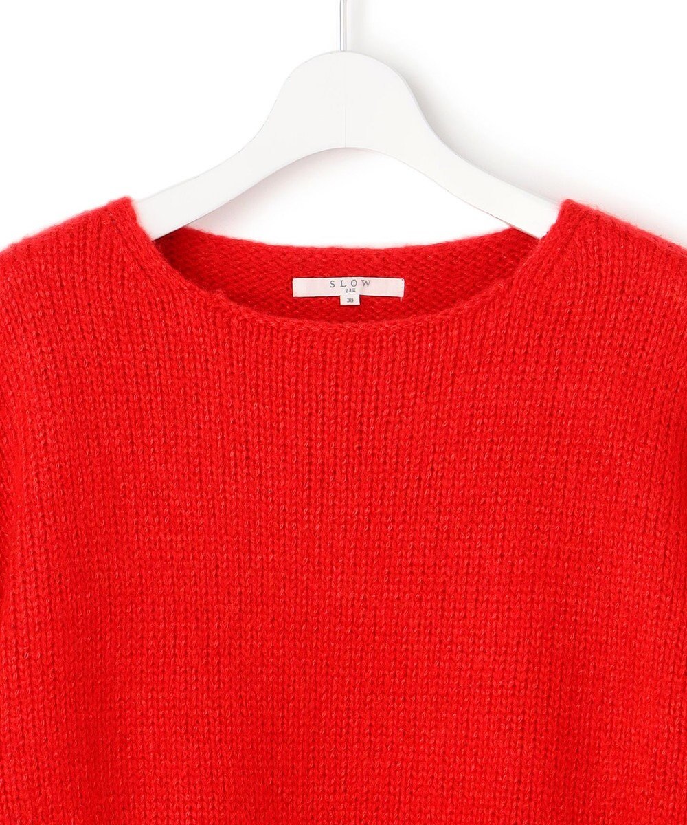 23区 【SLOW/一部店舗限定】ケーブル 袖デザイン ニット 