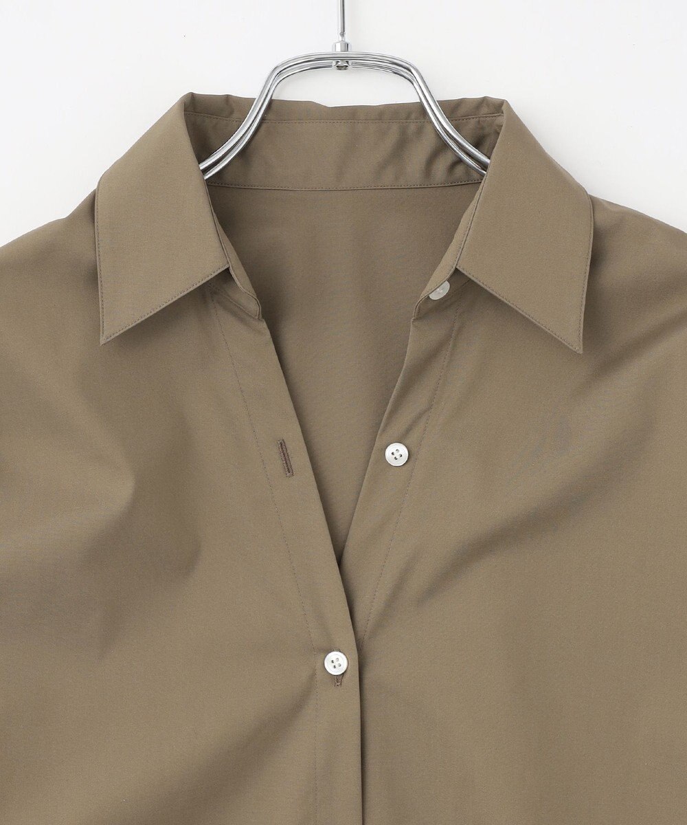 #Newans 【ANSWER for 産前産後ママ】リボン取り外し可能！シャツカラーワンピース 