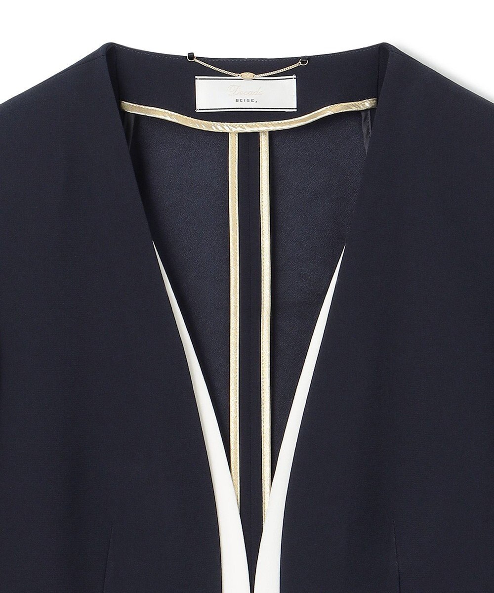 BEIGE， CINDY / ダブルカラージャケット 