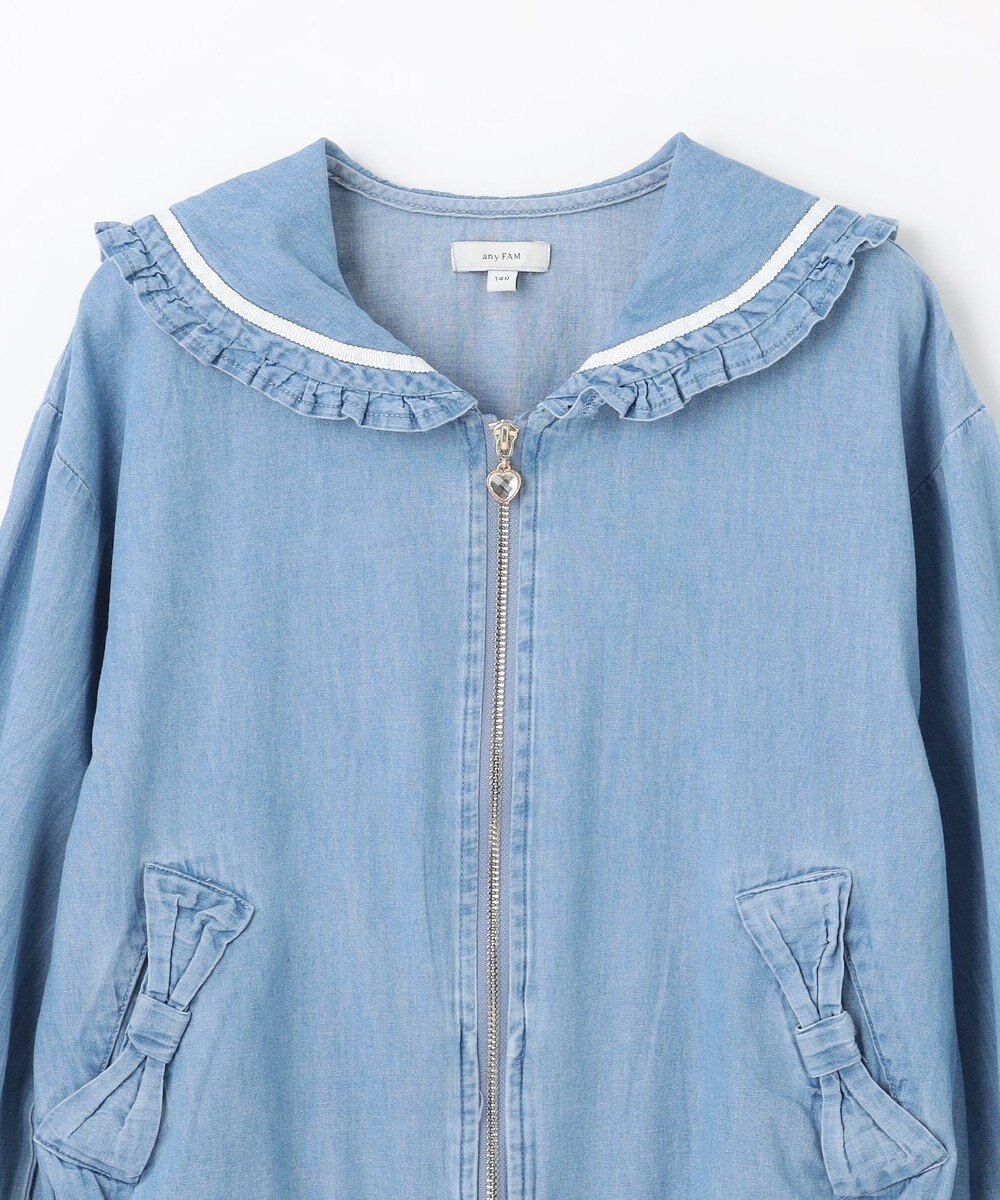 ANY KIDS セーラーカラーブルゾン 