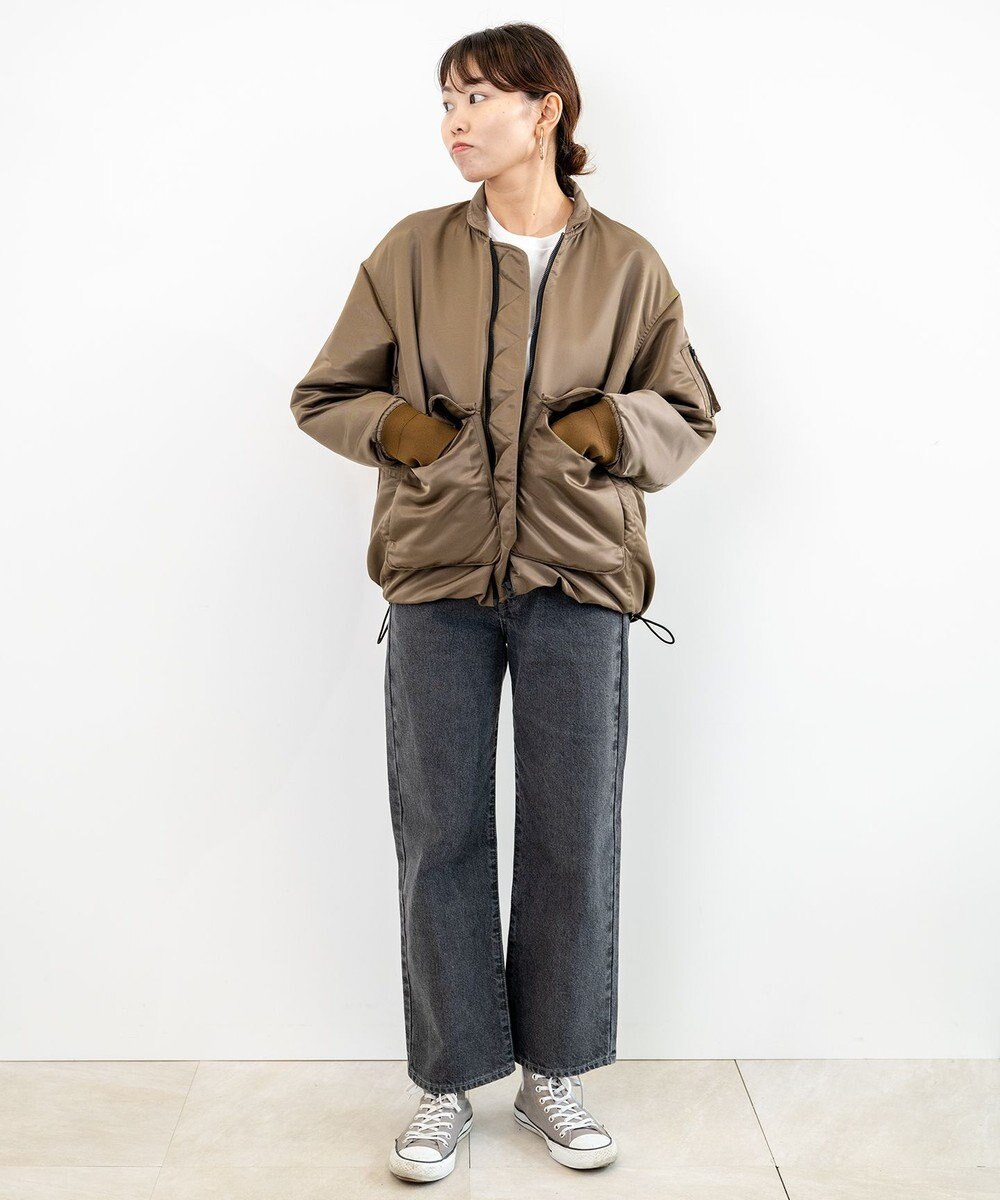 caqu sagging baggy ワイドシルエットデニム 