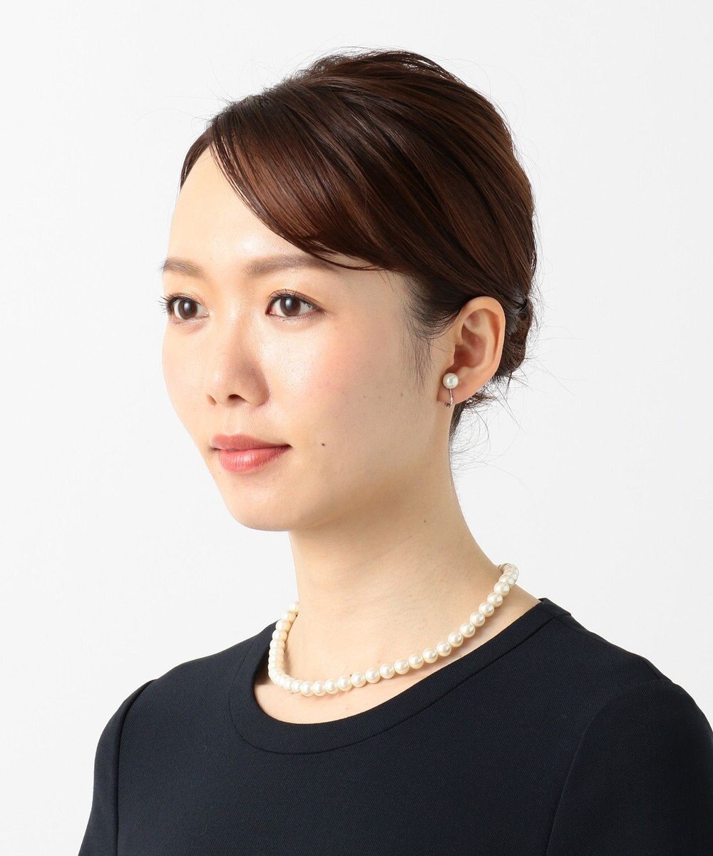 自由区 FORMAL 【アクセサリーケース付き】ネックレスイヤリングセット 