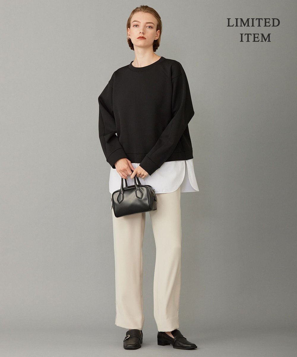 ICB 【WEB限定・洗える】 ヘヴィダンボール シャツコンビプルオーバー 