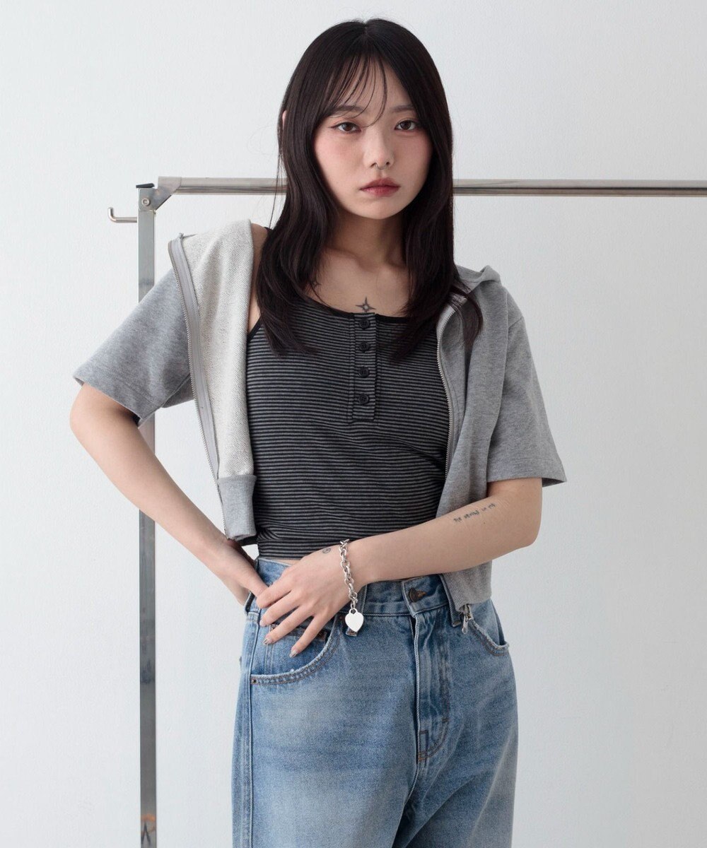 WEGO ヘンリーデザインカップインキャミ 