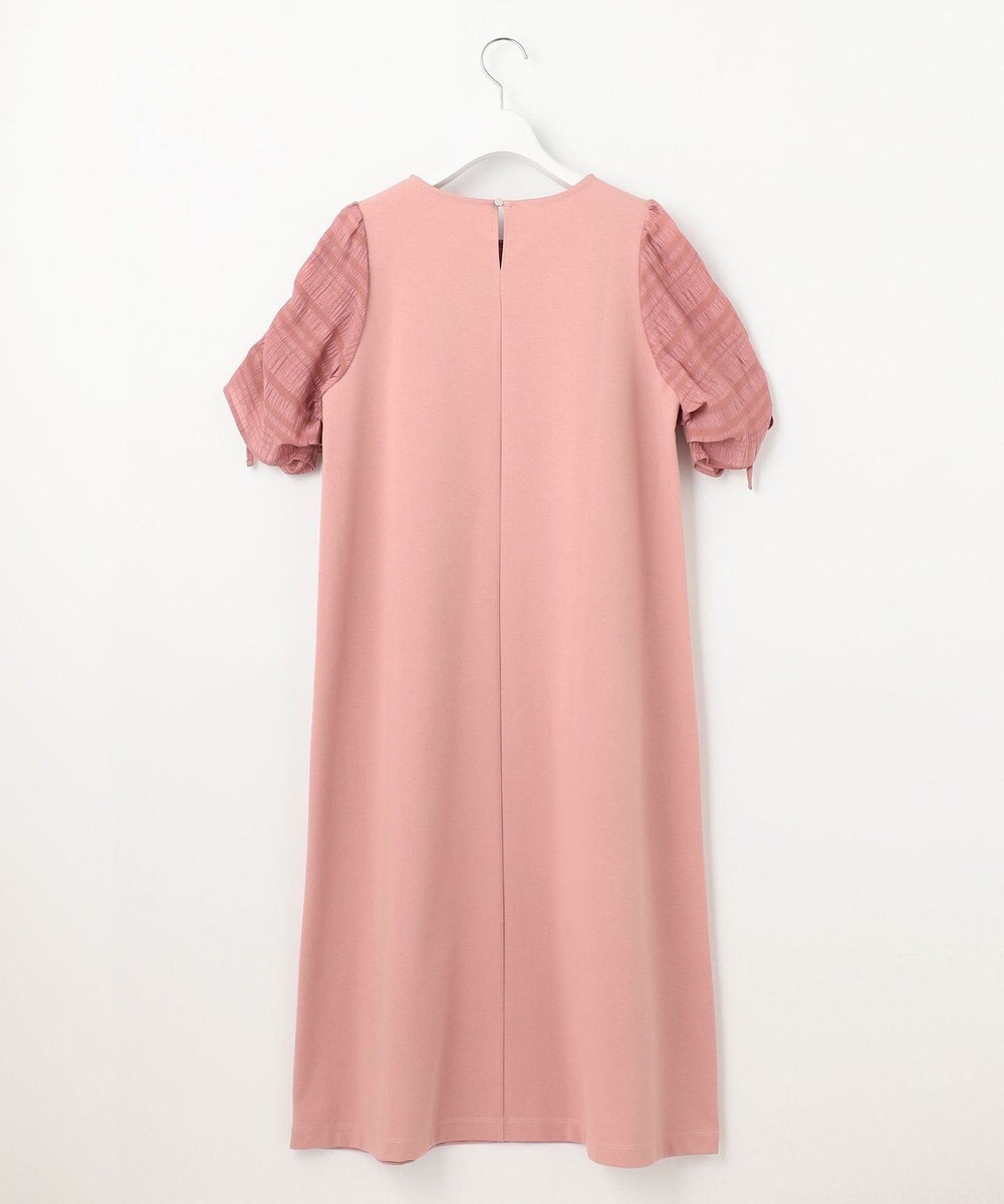 Feroux 【洗える】ドロストスリーブカットソー ワンピース 