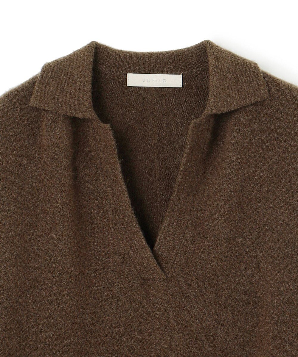 UNFILO ふわふわ スキッパーニット 